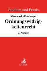 Ordnungswidrigkeitenrecht - Diethelm Klesczewski, Benjamin Krenberger