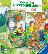 Mein großes Puzzle-Spielbuch: Wald - Mila Rulff