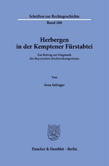 Herbergen in der Kemptener Fürstabtei. - Sven Selinger