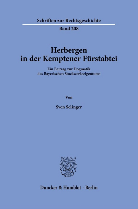 Herbergen in der Kemptener Fürstabtei. - Sven Selinger