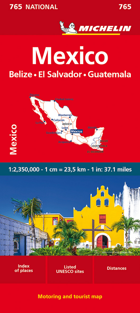 Mexico - Michelin National Map 765 -  Michelin