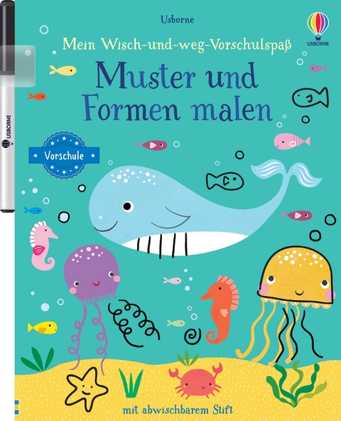 Mein Wisch-und-weg-Vorschulspaß:  Muster und Formen malen - Jessica Greenwell