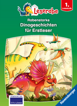 Rabenstarke Dinogeschichten für Erstleser - Leserabe ab 1. Klasse - Erstlesebuch für Kinder ab 6 Jahren - Martin Klein,  Leopé