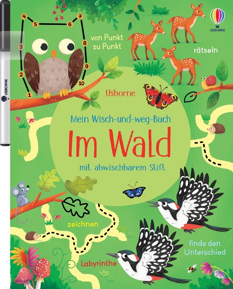 Mein Wisch-und-weg-Buch: Im Wald - Kirsteen Robson