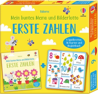 Mein buntes Memo und Bilderlotto: Erste Zahlen - Kate Nolan