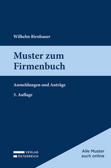 Muster zum Firmenbuch - Birnbauer, Wilhelm