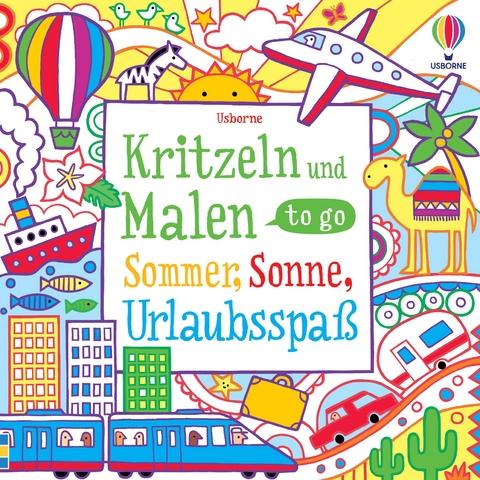 Kritzeln und Malen to go - James Maclaine, Lucy Bowman