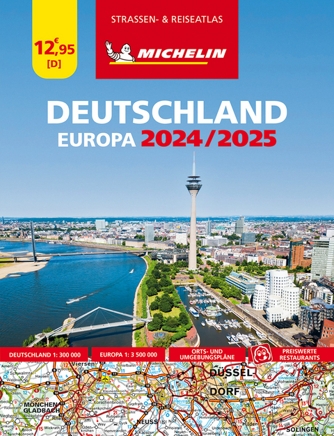 Michelin StraÃenatlas Deutschland & Europa 2024/2025