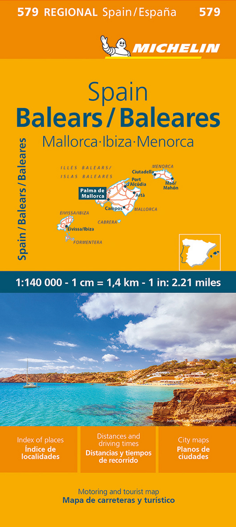 Balears - Michelin Regional Map 579 -  Michelin