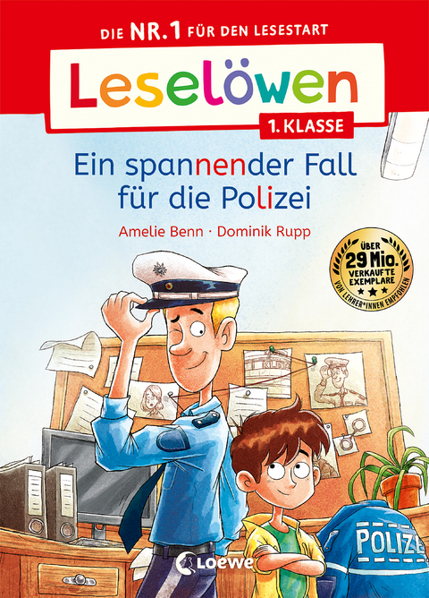 Leselöwen 1. Klasse - Ein spannender Fall für die Polizei - Amelie Benn