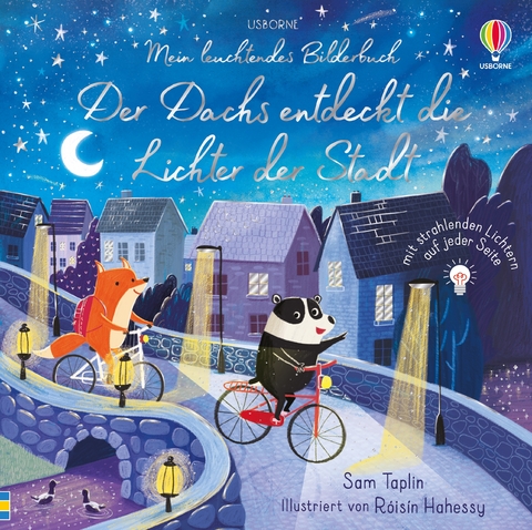 Mein leuchtendes Bilderbuch: Der Dachs entdeckt die Lichter der Stadt - Sam Taplin