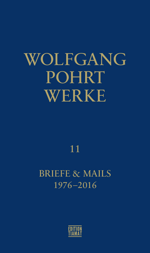 Werke Band 11 - Wolfgang Pohrt