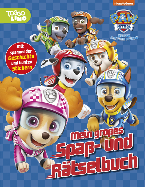 PAW Patrol • Mein großes Spaß- und Rätselbuch