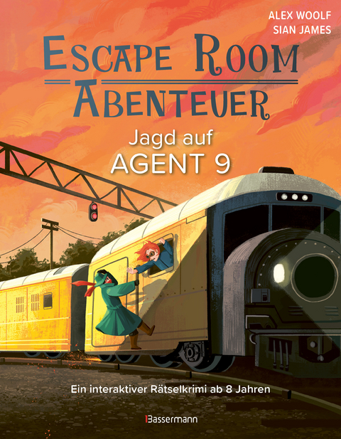 Escape Room Abenteuer - Jagd auf Agent 9 - Alex Woolf