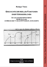 Geschichte der reellen Funktionen einer Veränderlichen - Rüdiger Thiele