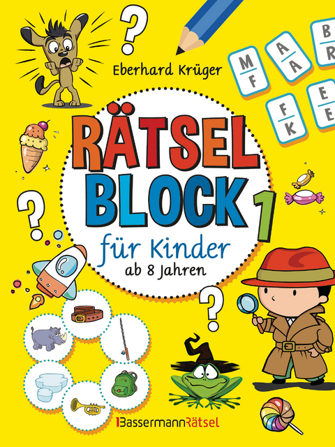 Rätselblock 1 für Kinder ab 8 Jahren (5 Exemplare à 3,99) - Eberhard Krüger