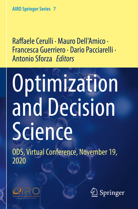 Optimization and Decision Science - 