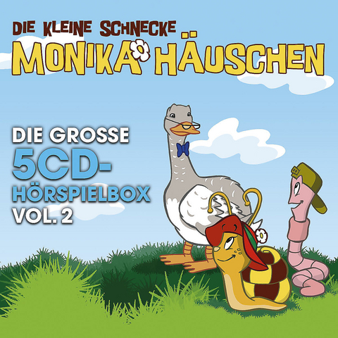 Die kleine Schnecke Monika Häuschen - Die große 5-CD Hörspielbox, 5 Audio-CDs - Kati Naumann