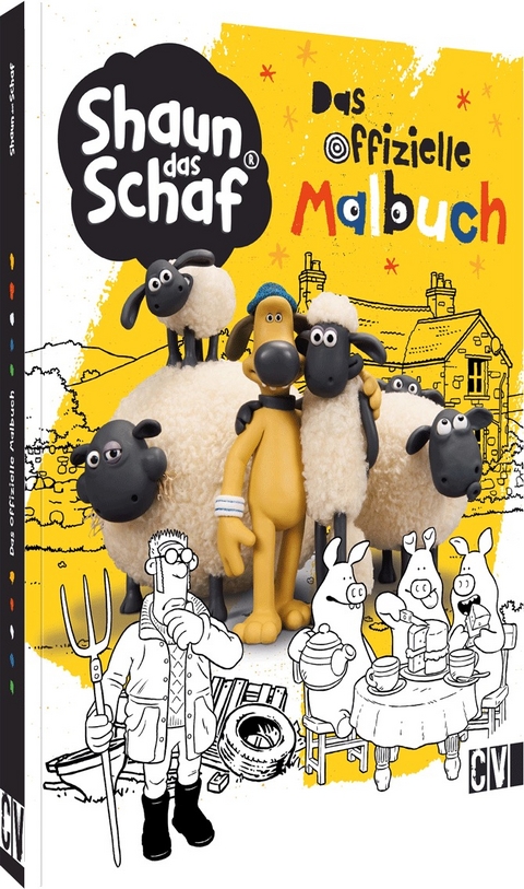 Shaun das Schaf Das offizielle Malbuch