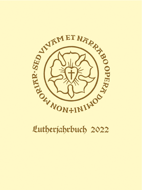 Lutherjahrbuch 2022 - 