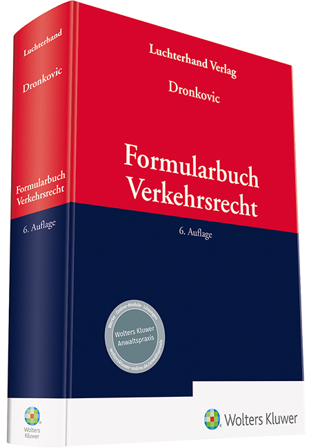 Formularbuch Verkehrsrecht - 