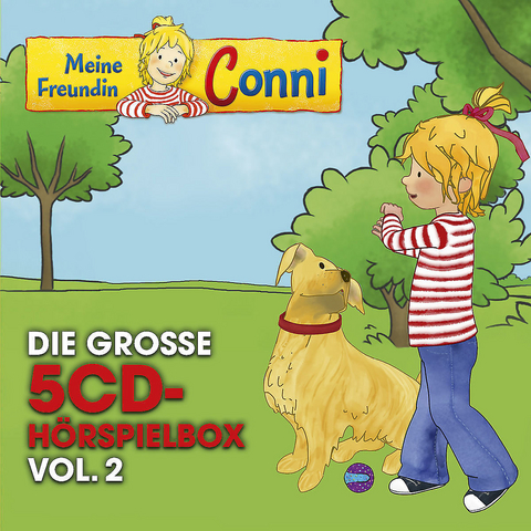 Meine Freundin Conni - Die große 5-CD Hörspielbox. Vol.2, 5 Audio-CDs