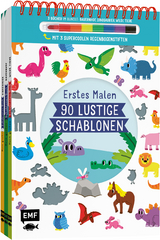 Erstes Malen – 90 lustige Schablonen (ab 3 Jahren) - Elizabeth Golding