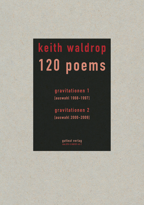 120 poems - Keith Waldrop