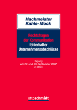 Rechtsfragen der Kommunikation fehlerhafter Unternehmensabschlüsse - 