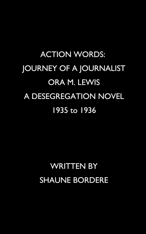 Action Words - Shaune Estelle Bordere