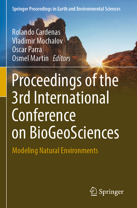 Proceedings of the 3rd International Conference on BioGeoSciences - 