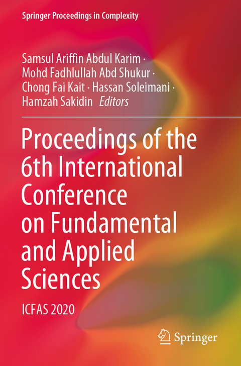 Proceedings of the 6th International Conference on Fundamental and Applied Sciences - 