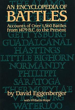 Encyclopedia of Battles -  David Eggenberger