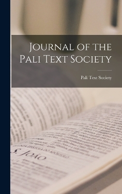 Journal of the Pali Text Society - Pali Text Society