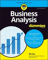 Business Analysis For Dummies - Cox, Alison