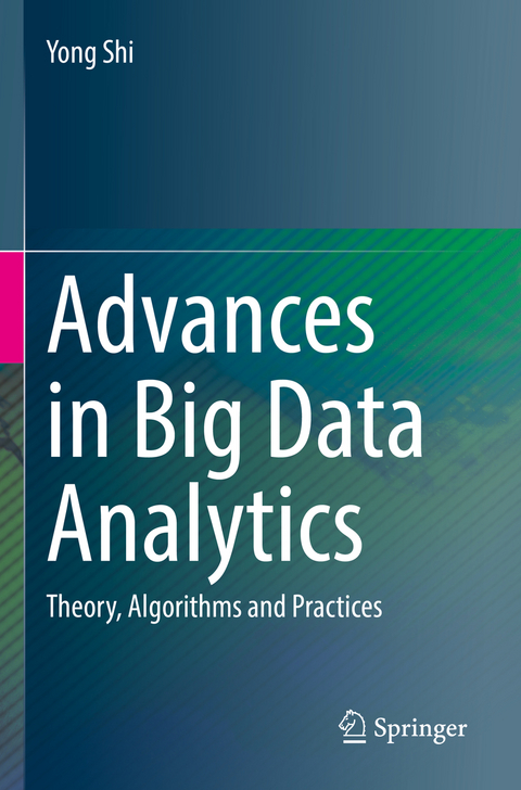 Advances in Big Data Analytics - Yong Shi