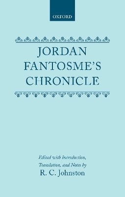 Chronicle Jordan Dantosme -  Editor