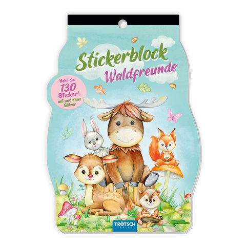 Trötsch Stickerblock Waldfreunde - 