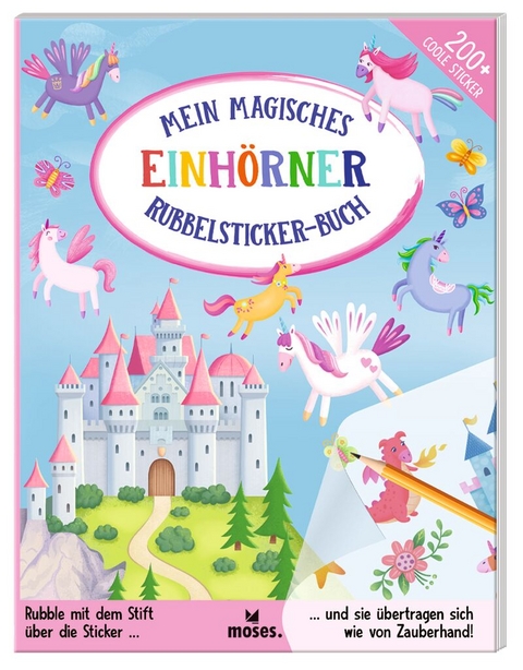 Mein magisches Rubbelsticker-Buch Einhörner - Eve Robertson