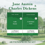 Jane Austen & Charles Dickens Hardcover (Bücher + Audio-Online) - Lesemethode von Ilya Frank - Jane Austen, Charles Dickens