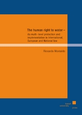 The human right to water - its multi-level protection and implementation in International, European and National law - Riccardo Montaldo