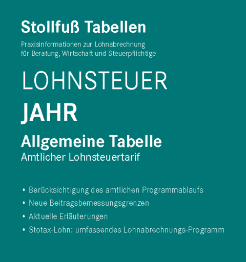 Tabelle, Lohnsteuer 2023 Jahr