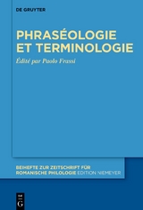 Phraséologie et terminologie - 