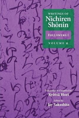 Writings of Nichiren Shonin Followers I - 