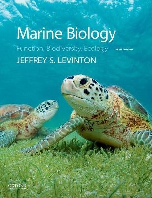 Marine Biology - Jeffrey Levinton