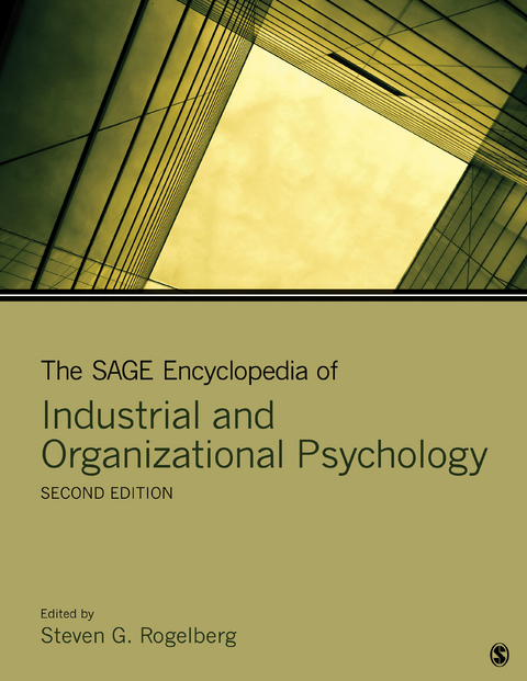 SAGE Encyclopedia of Industrial and Organizational Psychology - 