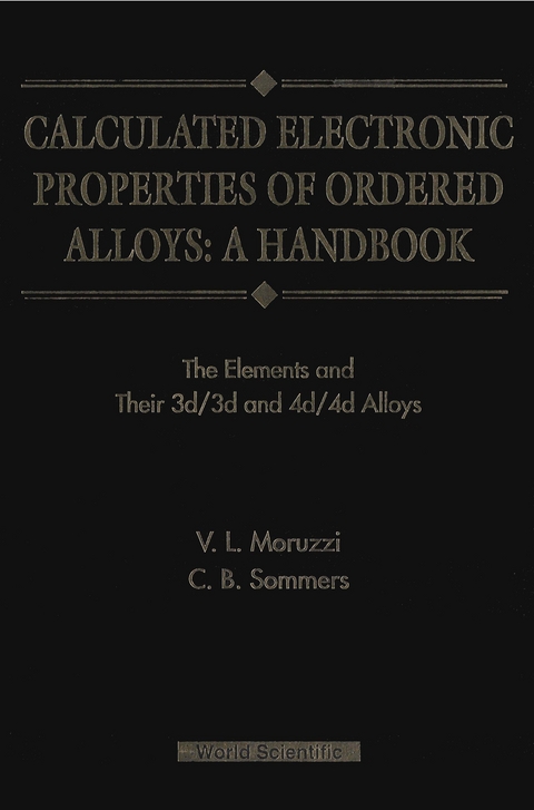 CALCULATED ELECTRONIC PROPERTIES OF... - C B Sommers, V L Moruzzi