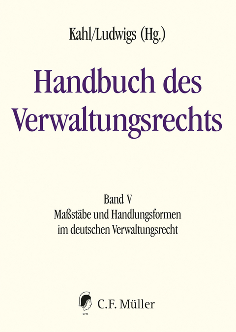 Handbuch des Verwaltungsrechts - 