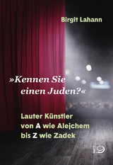 "Kennen Sie einen Juden?" - Birgit Lahann