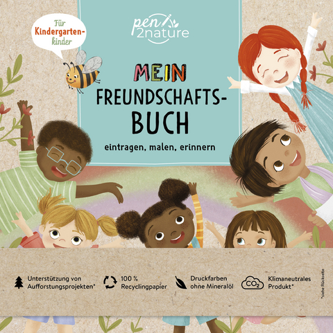 Mein Freundschaftsbuch. Eintragen, Malen, Erinnern - Für Kinder ab 3 Jahren